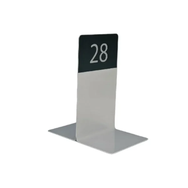 Aluminium Short Table Number