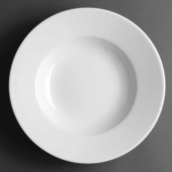 Athena Hotelware Rimmed Soup / Pasta Bowls 228mm