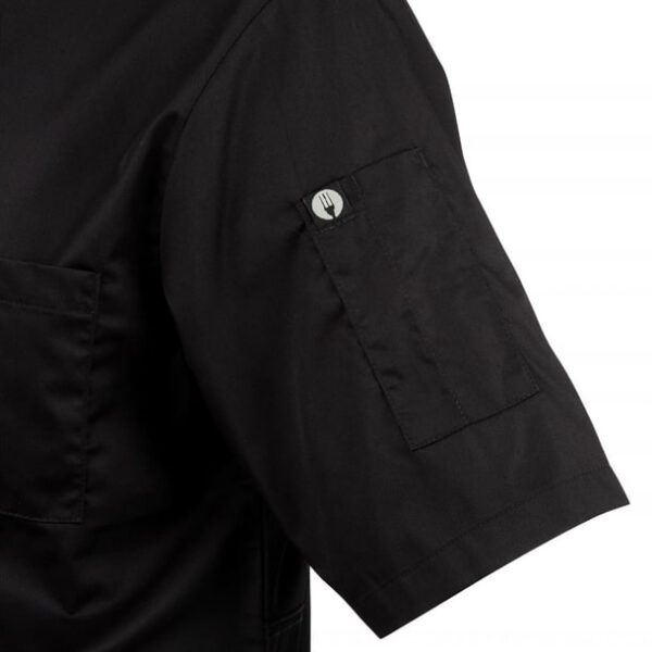 Chef Works Montreal Cool Vent Black Unisex Chefs Jacket