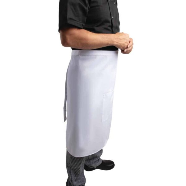 Regular Bistro Apron White - Image 10
