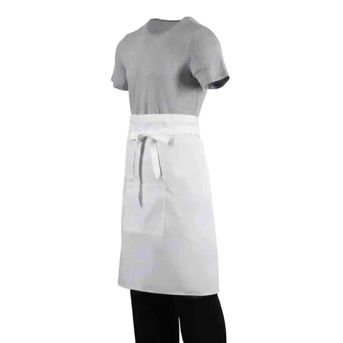 Regular Bistro Apron White - Image 3