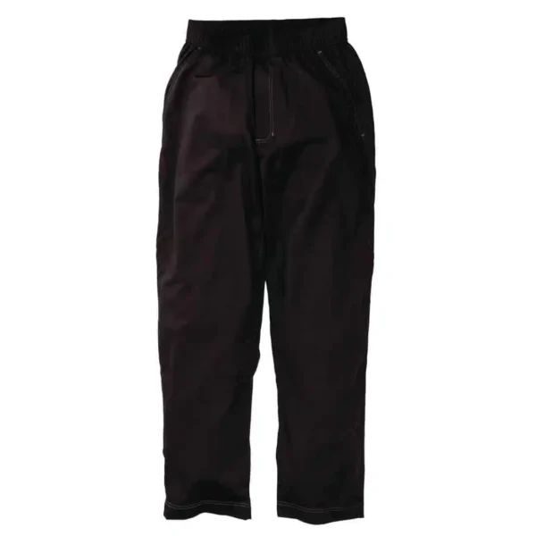 Chef Works Unisex Cool Vent Baggy Chefs Trousers Black - Image 2