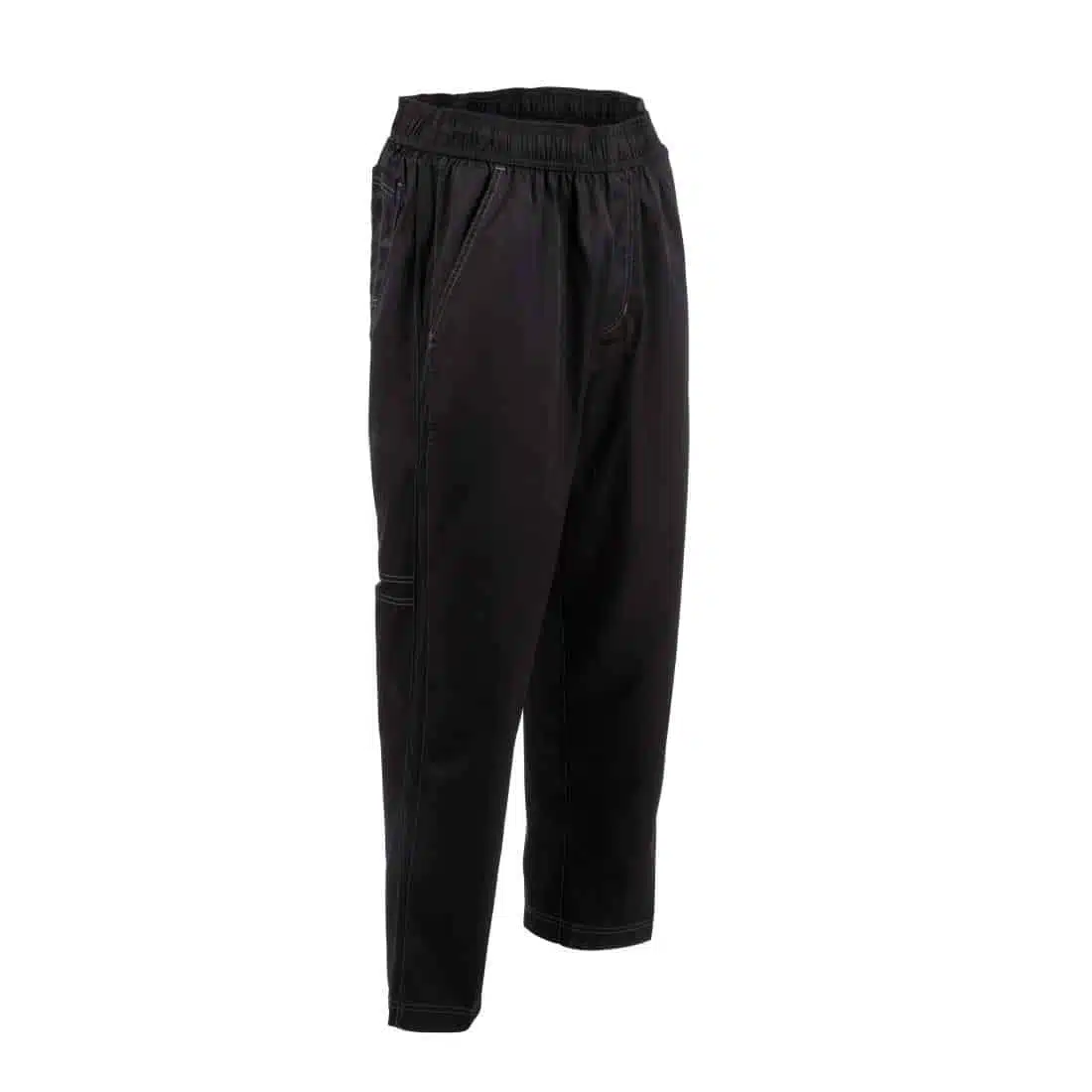 Chef Works Unisex Cool Vent Baggy Chefs Trousers Black - Image 6