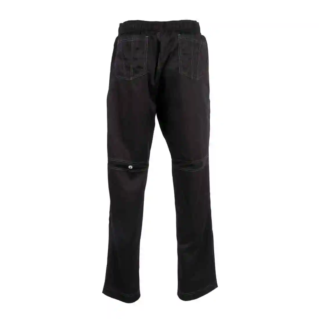 Chef Works Unisex Cool Vent Baggy Chefs Trousers Black - Image 9