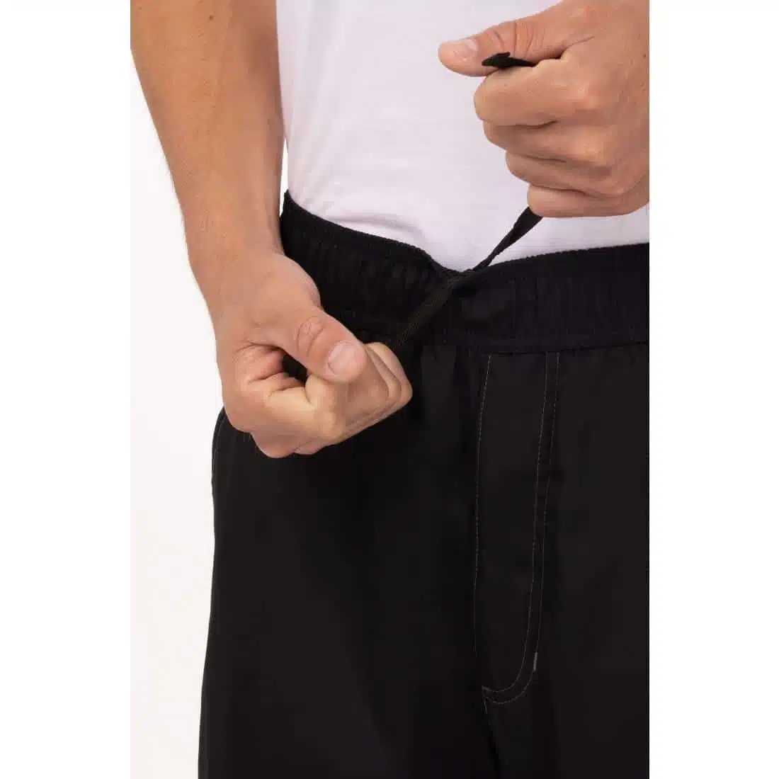 Chef Works Unisex Cool Vent Baggy Chefs Trousers Black - Image 14