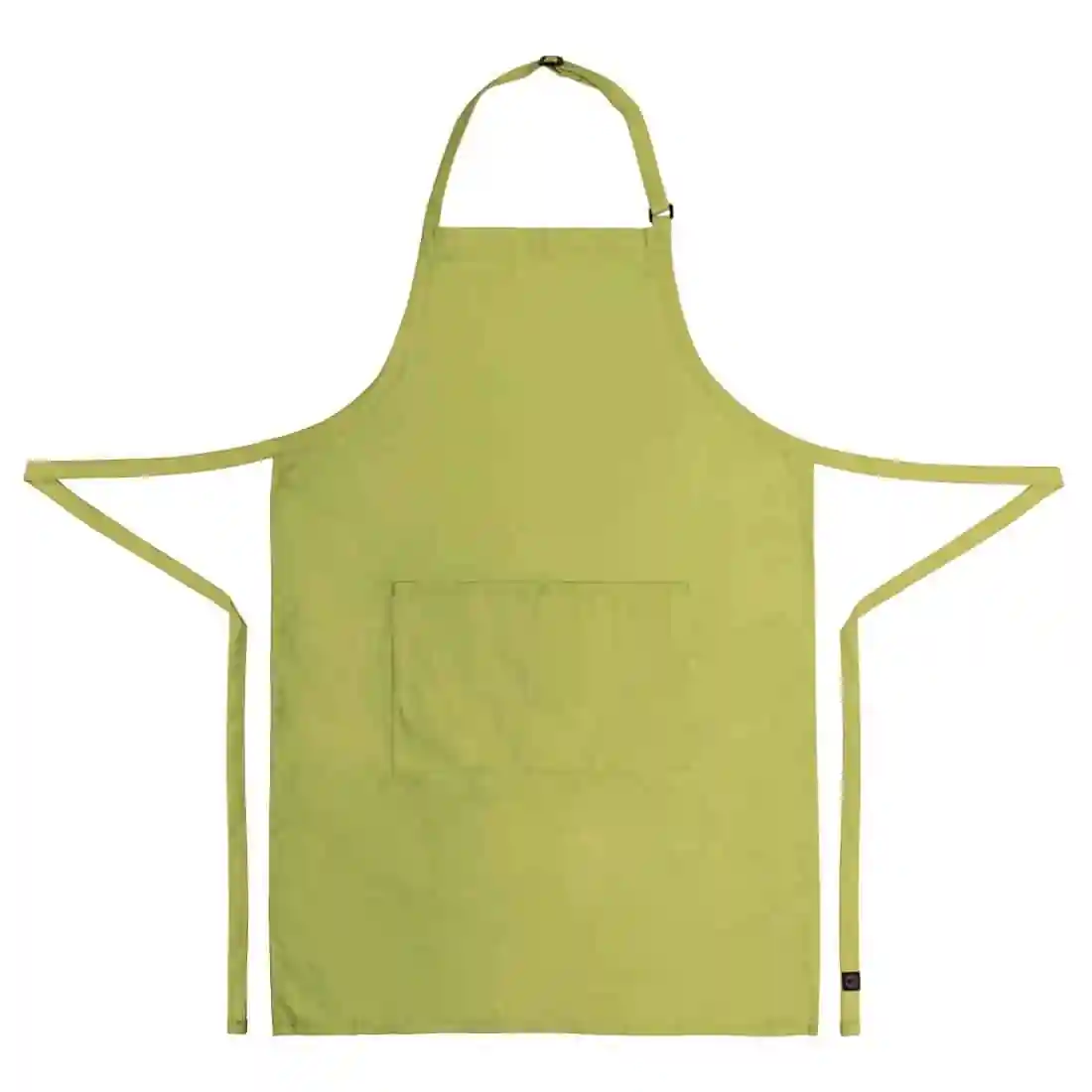 Chef Works Bib Apron Lime - Image 2