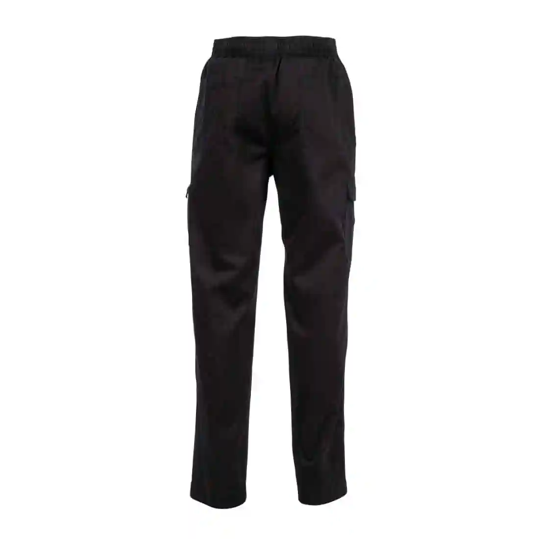 Chef Works Unisex Slim Fit Cargo Chefs Trousers Black - Image 9