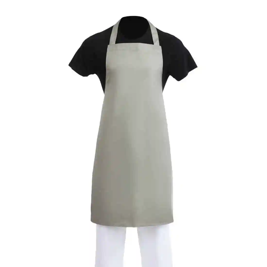 Whites Polycotton Bib Apron Olive - Image 5