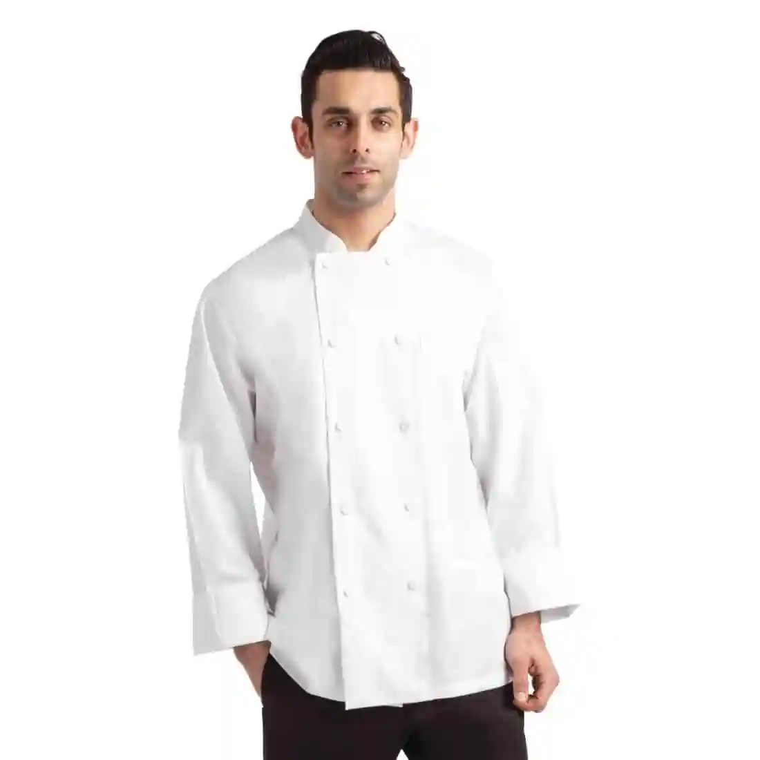 Chef Works Calgary Long Sleeve Cool Vent Unisex Chefs Jacket White - Image 12