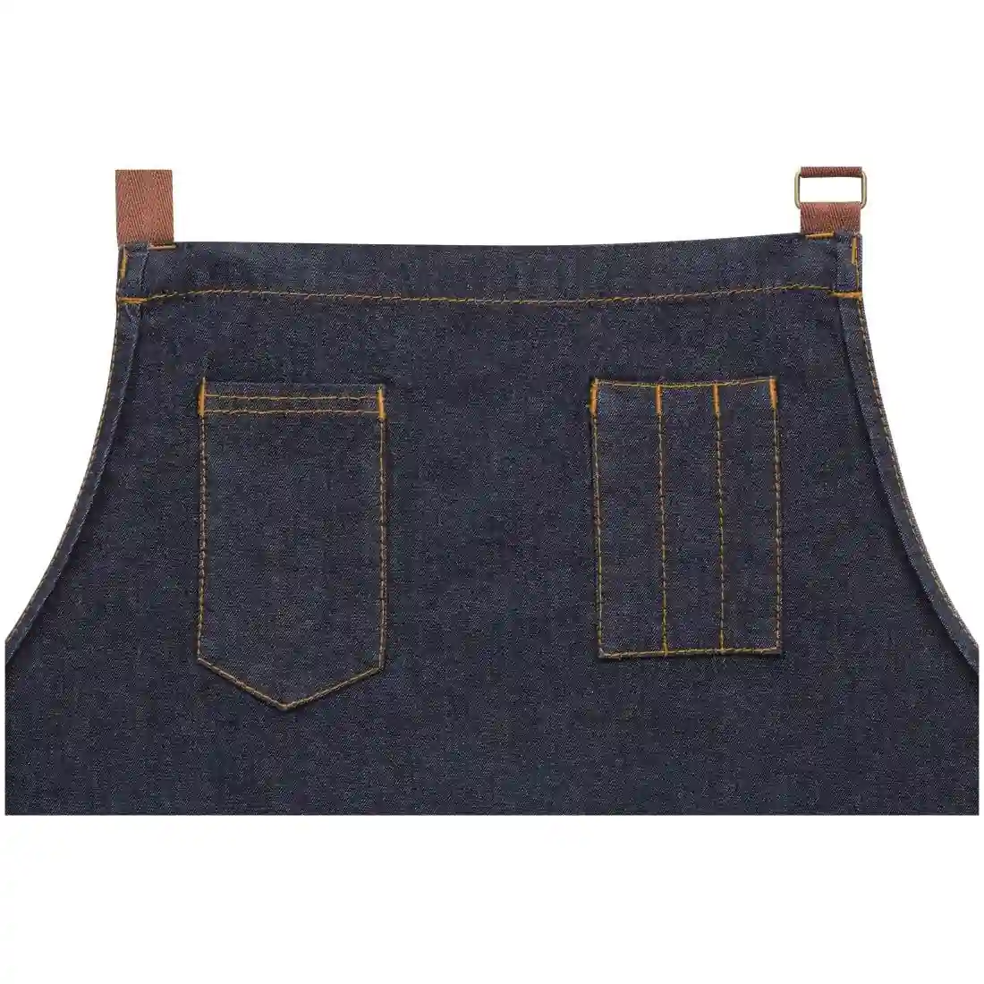 Chef Works Urban Memphis Bib Apron Indigo - Image 8