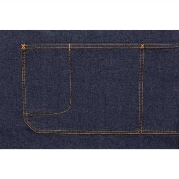 Chef Works Urban Memphis Bib Apron Indigo - Image 9