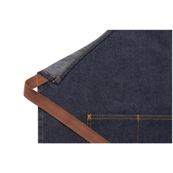 Chef Works Urban Memphis Bib Apron Indigo - Image 10