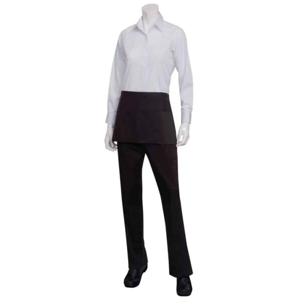 Chef Works Waist Apron Black - Image 3