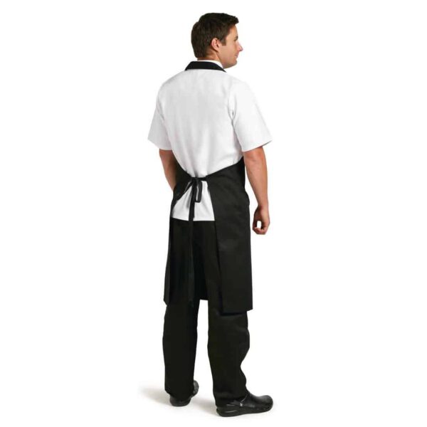 Whites Polycotton Bib Apron Black XL - Image 4