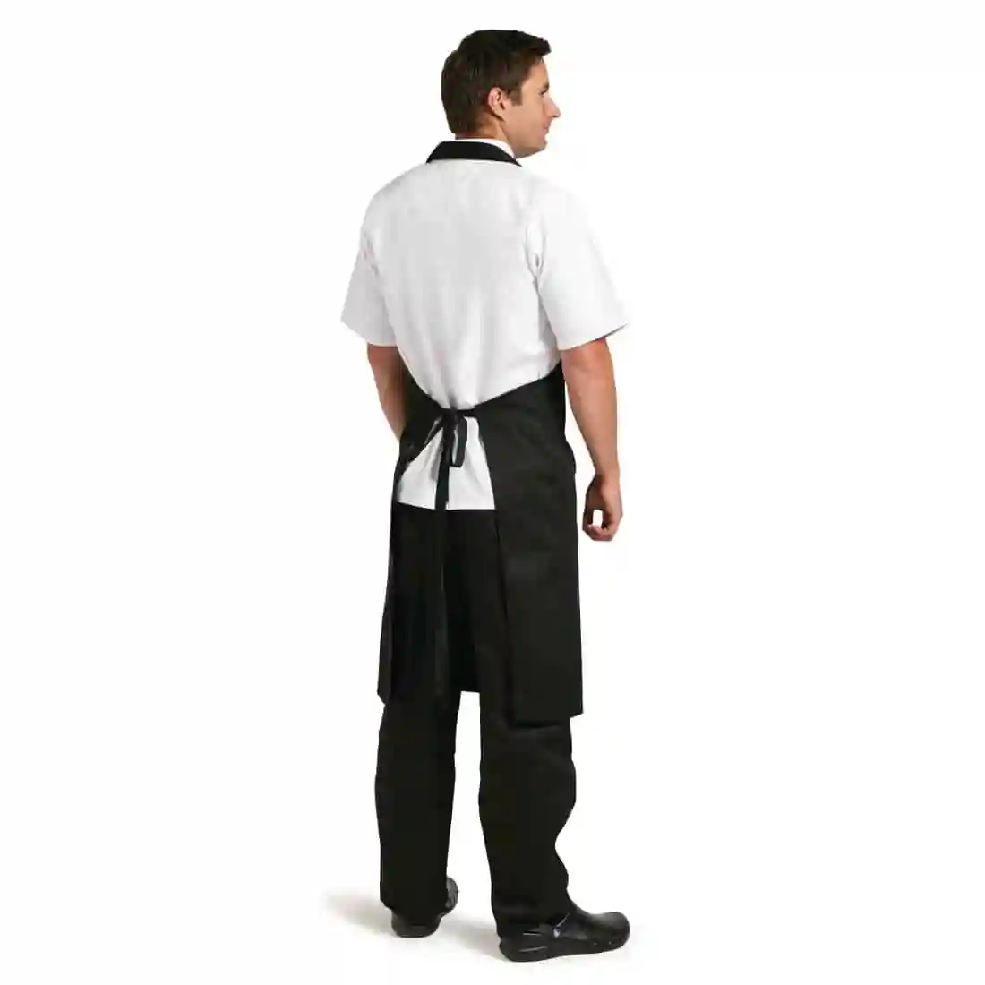 Whites Polycotton Bib Apron Black XL - Image 4