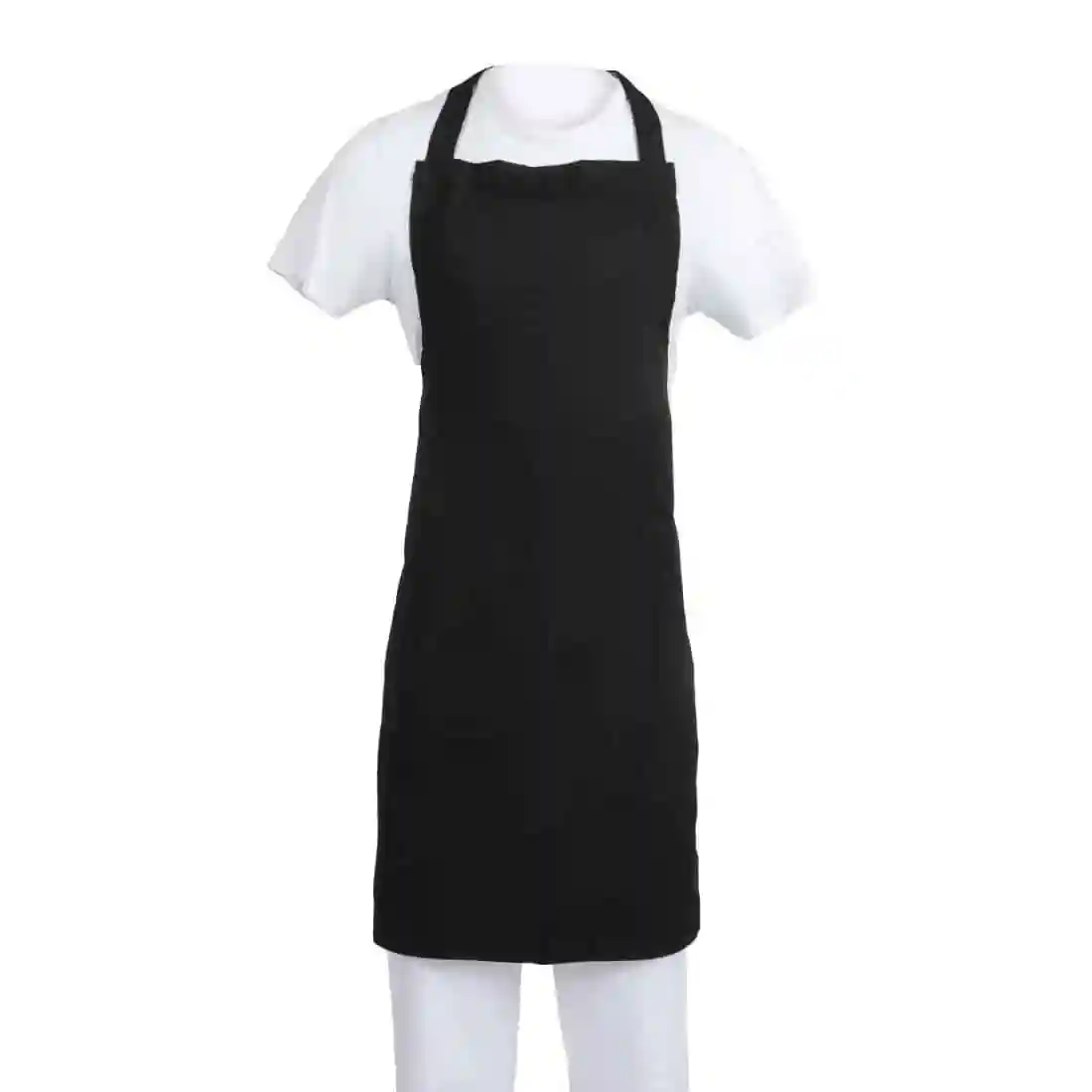 Whites Polycotton Bib Apron Black XL - Image 2