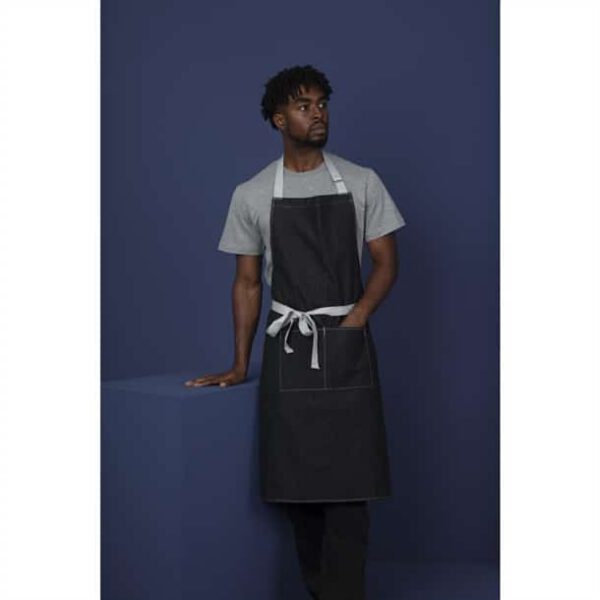Whites Southside Bib Apron Denim Black - Image 12