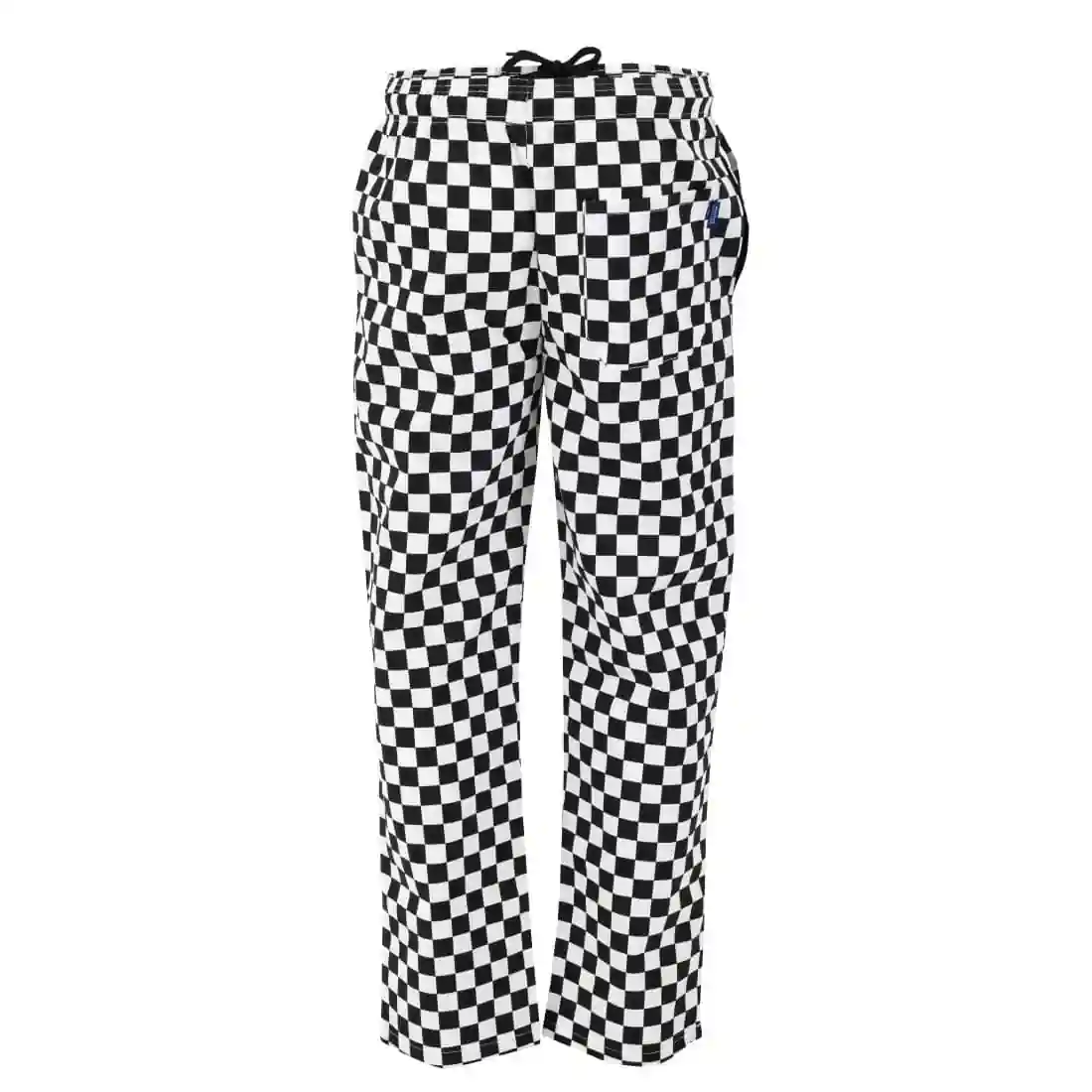 Whites Unisex Vegas Trousers Big Black & White Check - Image 3