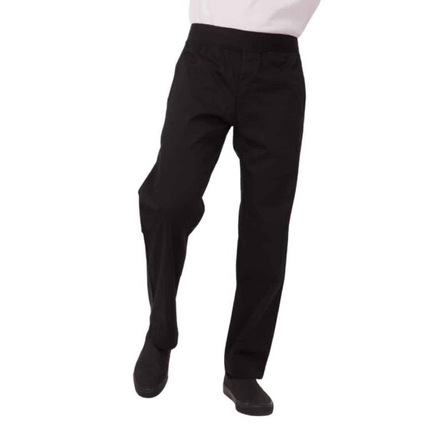 Chef Works Lightweight Recycled Chef Trousers Black - Image 4