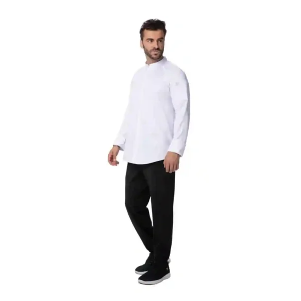 Chef Works Tulum Sustainable Chef Jacket White - Image 1