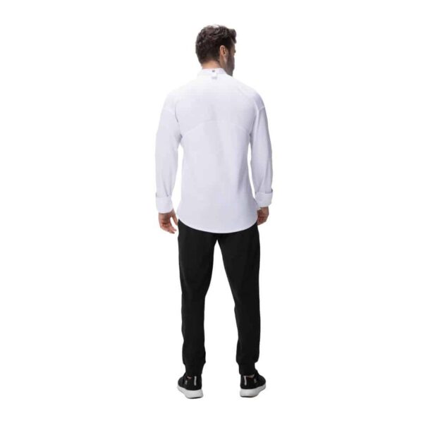 Chef Works Tulum Sustainable Chef Jacket White - Image 2