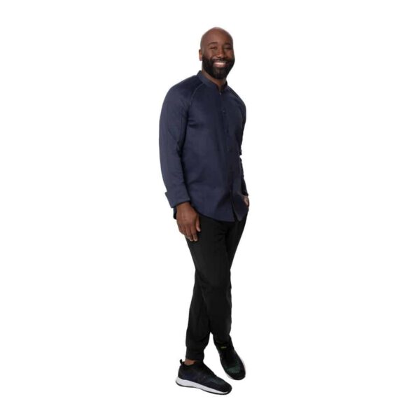 Chef Works Tulum Sustainable Chef Jacket Grey - Image 2