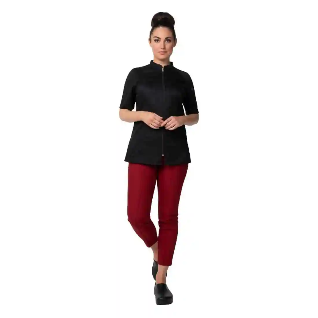 Chef Works Arcadia Sustainable Chef Jacket Black - Image 3