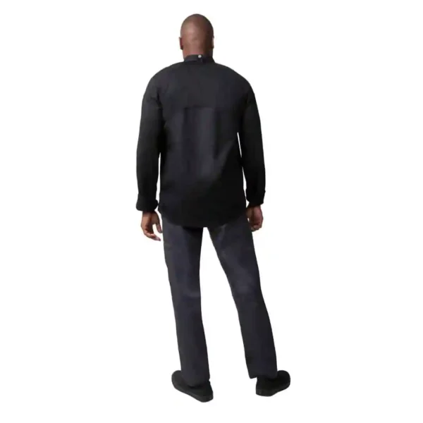 Chef Works Tulum Sustainable Chef Jacket Black - Image 2