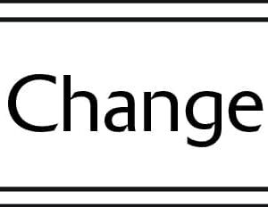 Baby Change Sign - Metal Door Signs
