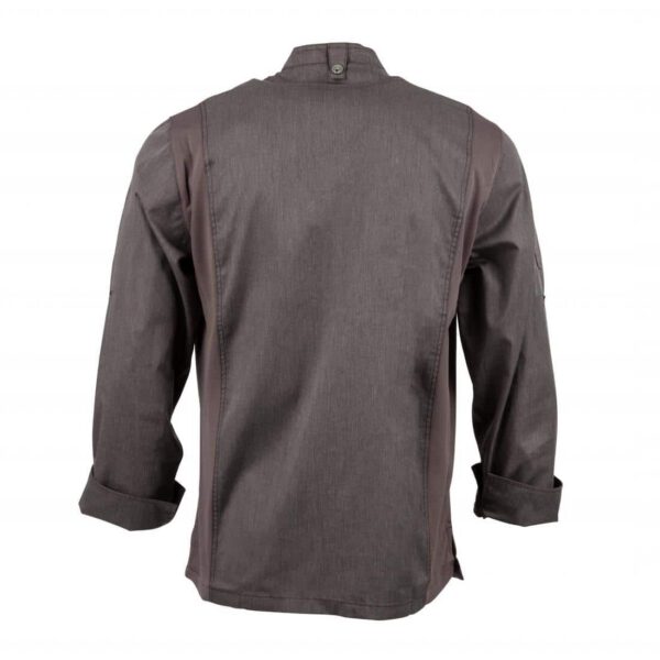 Chef Works Urban Hartford Lightweight Zipper Chefs Jacket Graphite - Image 17