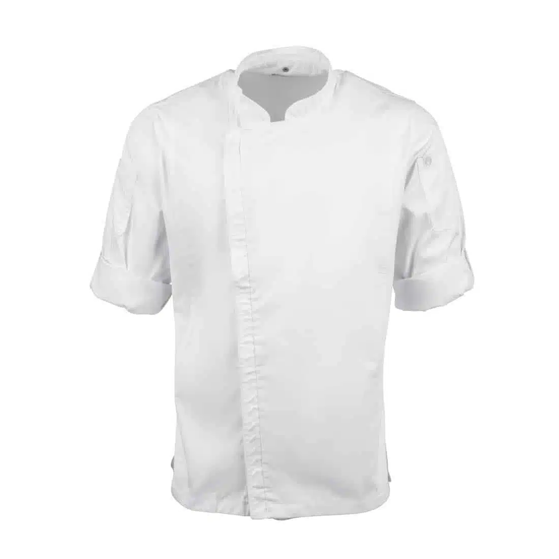 Chef Works Unisex Hartford Lightweight Chef Jacket White - Image 5