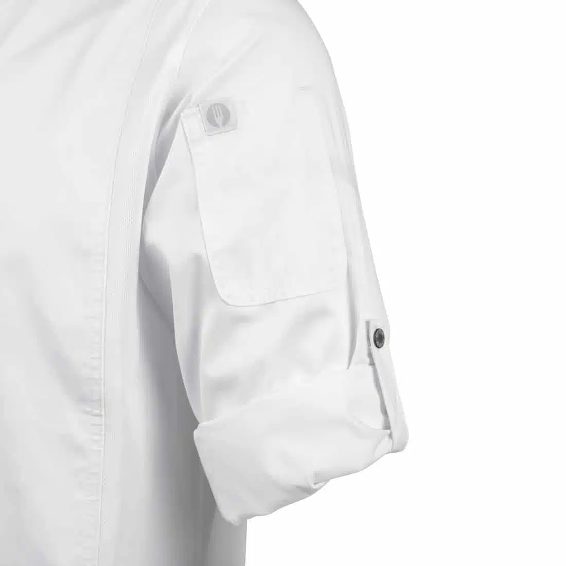 Chef Works Unisex Hartford Lightweight Chef Jacket White - Image 18