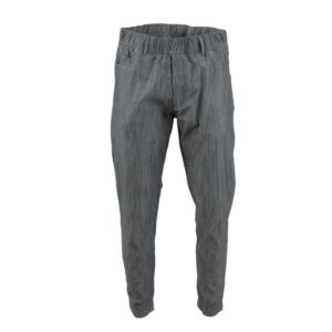 Chef Works Urban Jogger 257 Black and White Fine Stripe