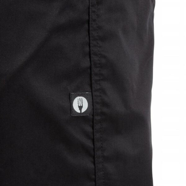 Chef Works Men's Lightweight Slim Trouser Black - Image 13