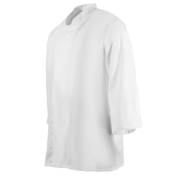 Whites Unisex Atlanta Chef Jacket White - Image 3