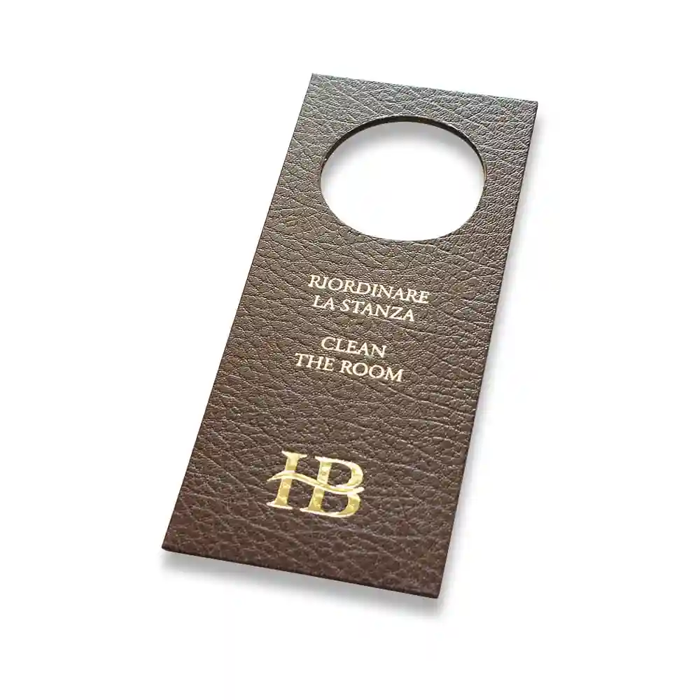 Bonded Leather Door Hangers