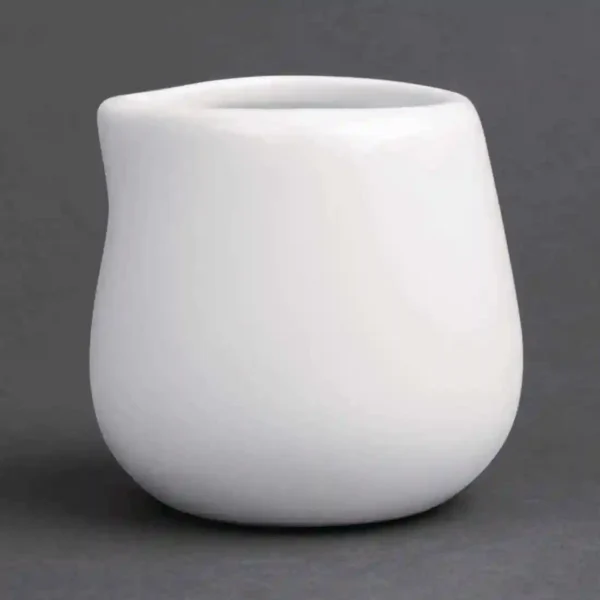 Olympia Whiteware Cream and Milk Jugs 85ml 3oz - Image 1