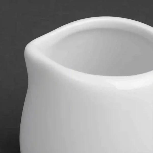 Olympia Whiteware Cream and Milk Jugs 85ml 3oz - Image 3