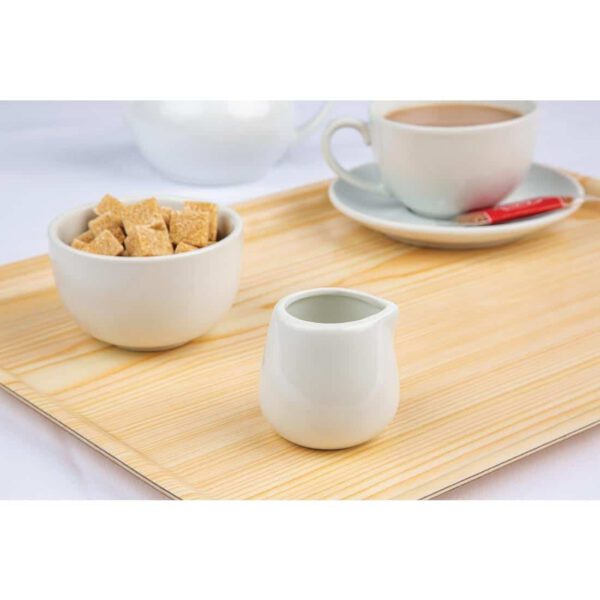 Olympia Whiteware Cream and Milk Jugs 85ml 3oz - Image 7
