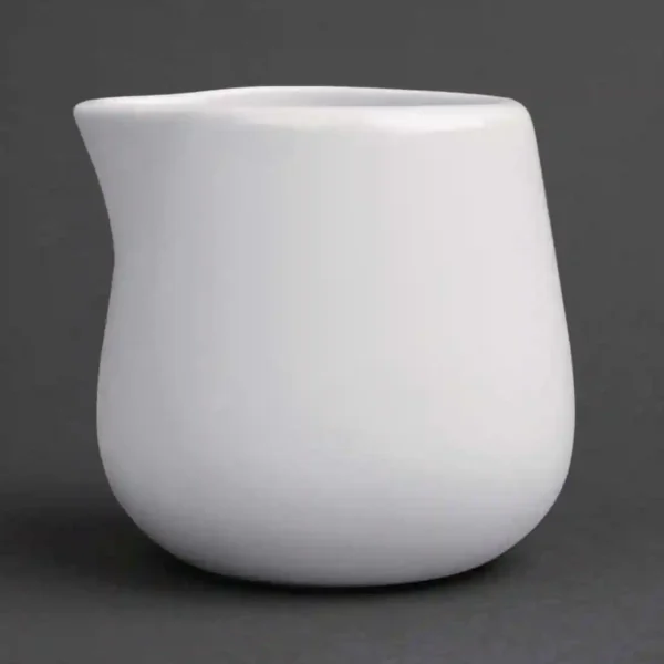 Olympia Whiteware Cream and Milk Jugs 228ml 8oz - Image 2