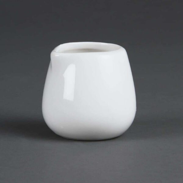 Olympia Whiteware Cream and Milk Jugs 228ml 8oz - Image 5