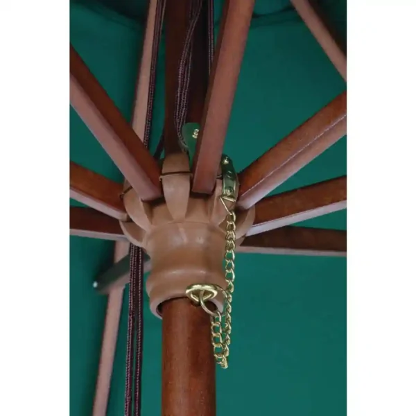 Bolero Round Parasol 3m Diameter Green - Image 6