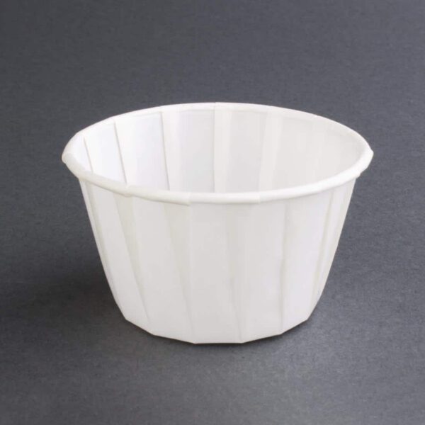 Fiesta Recyclable Paper Sauce Pots Large 112ml / 4oz (Pack of 250) - Image 2