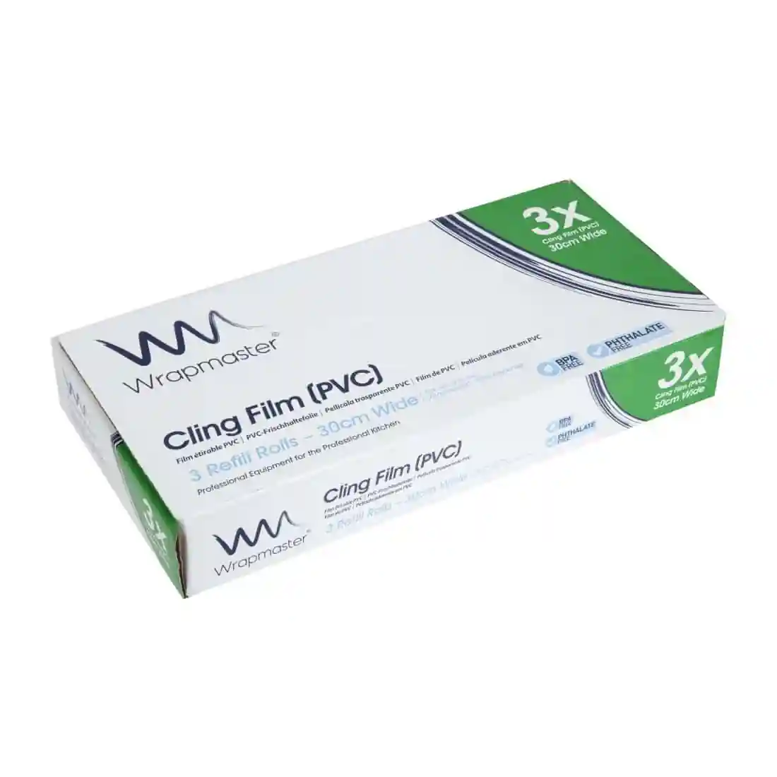 Wrapmaster Cling Film 300mm x 100m (Pack of 3) - Image 4