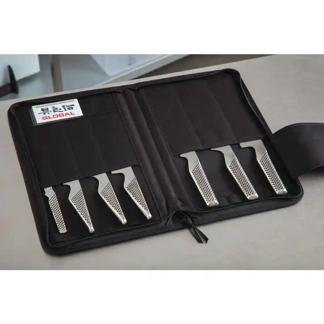 Global 7 Piece Knife Set with Case - Image 6