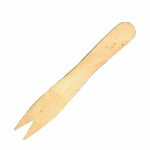 Fiesta Compostable Wooden Chip Forks (Pack of 1000) - Image 3