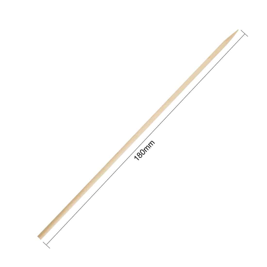Fiesta Compostable Wooden Skewers 180mm (Pack of 200) - Image 6