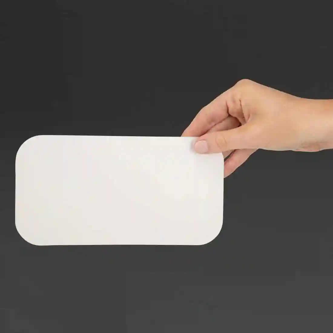 Fiesta Foil Container Waxed Lids Large (Pack of 500) - Image 4