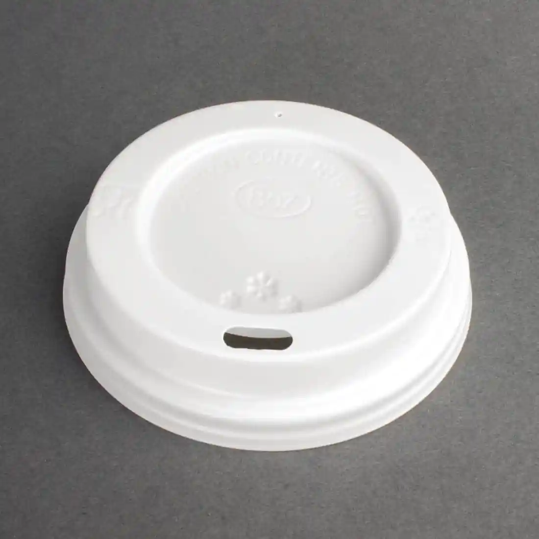 Fiesta Recyclable Coffee Cup Lids White 225ml / 8oz (Pack of 1000) - Image 2