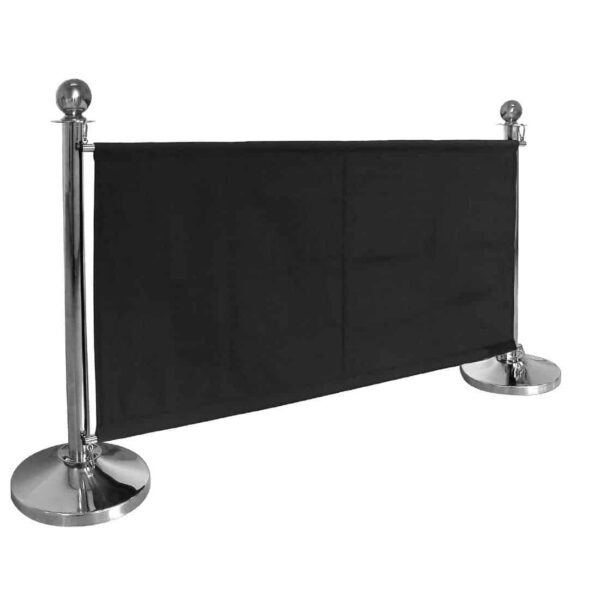 Bolero Black Canvas Barrier - Image 2